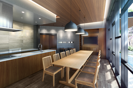 シェアラウンジ完成予想CG