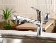 浄水器一体型シャワー水栓