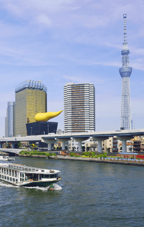 隅田川（約1,570ｍ・徒歩20分）