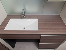 スタイリッシュカウンター＆偏芯ボウル