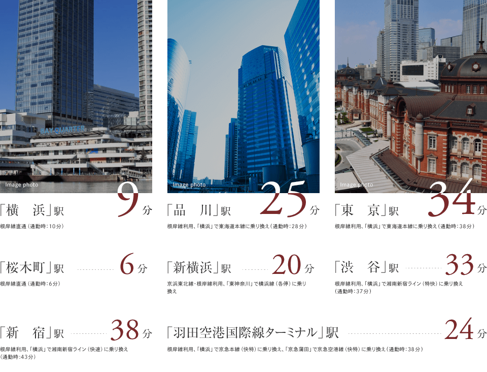 都心直通の京浜東北線・根岸線で、オン・オフ自在。