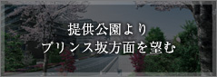 提供公園より プリンス坂方面を望む